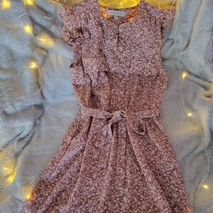 Monteau LA Pink Midi Summer Dress size Med